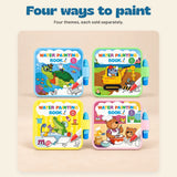 Reusable Water Painting Book. Four ways to paint. Four themes, each sold separately.