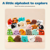 Animal Alphabet Puzzle Set. A little alphabet to explore. Match the letters and animal pieces.