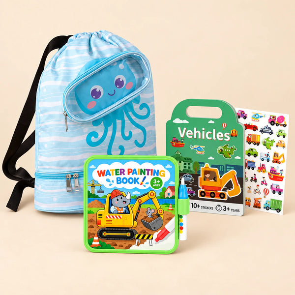 TibaToes™ Holiday Journey Backpack Gift Bundle