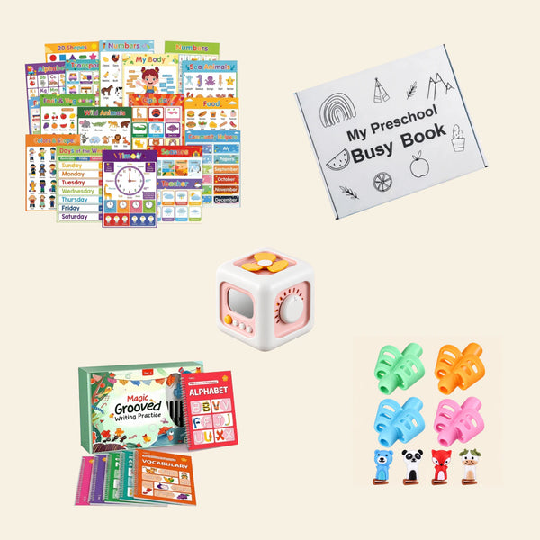 Kindergarten Readiness Bundle (Ages 3–5)