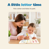 A little letter time. Pick a letter and follow its path.