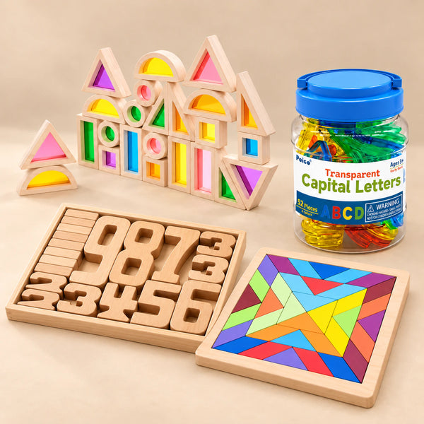 TibaToes™ Big Rainbow Builder Gift Bundle