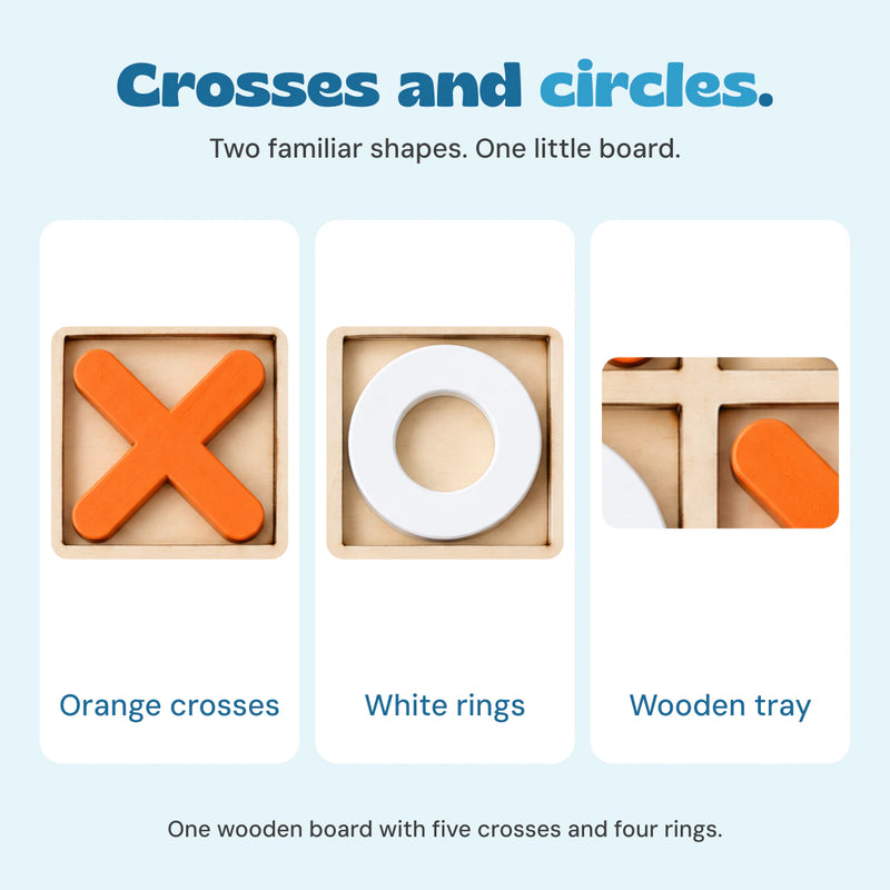 Two familiar shapes. One little board.