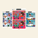 Advanced find-the-difference option with three unchanged puzzle examples, 11 cards, 22 puzzles, and 10 differences per puzzle.