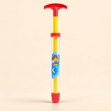 TibaToes™ Aqua Blast Pool Sprayer in the photographed red design on a calm warm beige background.