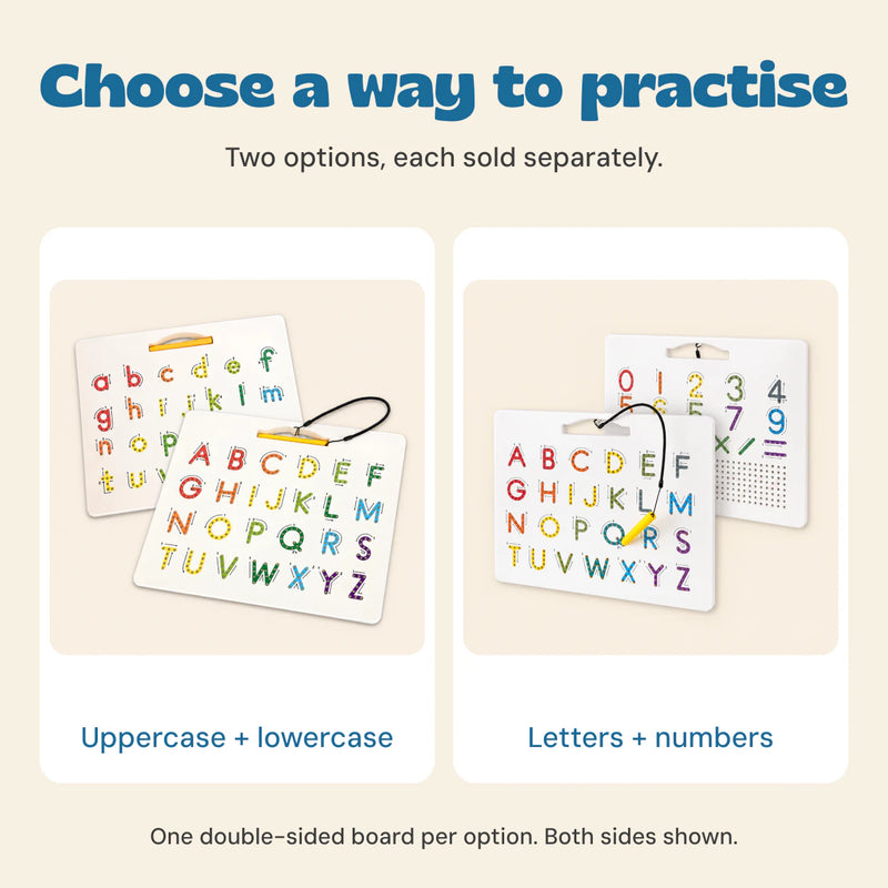Choose a way to practise. Two options, each sold separately.