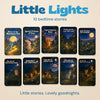 Little Lights collection with all ten original bedtime story cover artworks. Little stories. Lovely goodnights.