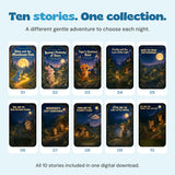 All ten original cover artworks in the Little Lights digital bedtime story collection.