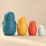 TibaToes Rainbow Parade four-owl set